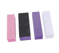 VALICLUD 20 Piezas Bloque De Esmalte De Uñas Herramienta De Pedicura Pequeño Bloquear Lima De Uñas Accesorio De Manicura Pulidor De Uñas Profesional Tampón De Arte De Uñas Lijado Esponja