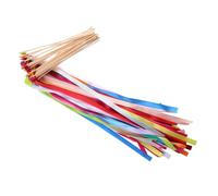 VALICLUD 20 Piezas de con Cascabeles y Cintas Coloridas para Decoración de Fiestas Bodas y Cumpleaños Mágicas con Serpentinas para Ceremonia