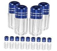 VALICLUD 20 Piezas Frascos De Plástico Vacíos para Medicamentos Frascos De Medicamentos Pequeños para Pastillas Viajar