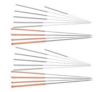 VALICLUD 20 Piezas Kit de Mantenimiento para Impresora con Agujas de Acero Inoxidable para Limpieza Precisa de Boquillas Herramienta Antitaponamiento para Accesorios de Impresora