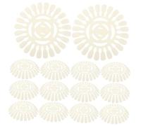 VALICLUD 20 Piezas Paleta de Uñas con Tips para Pruebas de Gel Exhibidor Portátil para Colores y Mezcla Rueda Multifuncional para Salón y Uso Doméstico