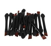 VALICLUD 20 Piezas Pincel de cejas cepillo de corrector plano para cejas pincel de sombra de ojos para mujer cepillos que se ven brochas de maquillaje para ojos cepillo de cejas el plastico
