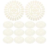 VALICLUD 20 piezas Rueda de Exhibición para Uñas Paleta Plástica con Compartimentos para Esmaltes Carta de Colores para Gel Herramienta Práctica para Arte y Decoración de Uñas Salón o Casa