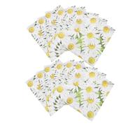 VALICLUD 20 Piezas Servilletas Desechables con Diseño de Flores Pequeñas para Decoración de Cumpleaños Fiestas de y Bodas Elegantes y