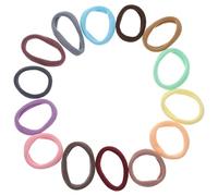 VALICLUD 200 Piezas Elástica para Mujeres Coleteros Coloridos Costuras Accesorios para Tipo