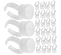 VALICLUD 200piezas Copa De Anillo Para Pestañas Anillos Para Pestañas Material Duradero Profesional Salones De