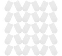 VALICLUD 200piezas Protector de Dedos para Perros y Gatos de Doble Cara Textura Perlada Transpirables para Limpiar los Dientes de Mascotas Dedales de No Tejido para Uso Casa