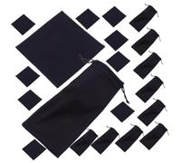VALICLUD 20juegos Bolsas Para Gafas Unidades Suave y Duradera Bolsa Para Gafas De Sol Reutilizable Para Para Viajar y Almacenamiento