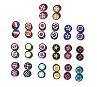 VALICLUD 20pares of Acrylic Ear for Women and Men Random Styles Chic Ear Jewelry Accessories Lightweight and Comfortable