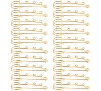 VALICLUD 20piezas Alfileres De Broche Reemplazables Para Suéteres Imperdibles Decorativos Para Ropa De Mujer Clips Metálicos De Seguridad Para Pantalones y Vestidos Interiores
