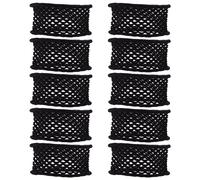 VALICLUD 20piezas Banda Cabello Ensanchada De Coleteros Accesorios Para Peinar El Cabello Gomas Elásticas Cintas Elásticas Grueso Actividades Diarias