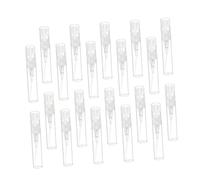 VALICLUD 20piezas Botella De Spray Frascos Para Perfume y Aceites Esenciales Para Maquillaje y Cuidado Personal Unidades Blancas