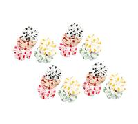 VALICLUD 20piezas Diadema De Estampado De Corazón Liga Pelo Accesorios Pelo De Obsequio Intestino Grueso