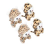 VALICLUD 20piezas Llavero De Tigre De Peluche Para Año Adorno Colgante De Llave Para Niño Niña Divertido y Decoración De Bolsos y Mochilas