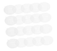 VALICLUD 20piezas Molde De Máscara Facial Bandeja Para Mascarillas De Algas Moldes Reutilizables Para Mascarillas Diy Uso Spa