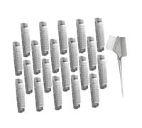 VALICLUD 20piezas Rizador De Pelo Con Pinza Raíz Pinzas Rizadoras Para Cabello Corto Flequillo y Permanente Incluye Cepillo Para Volumen