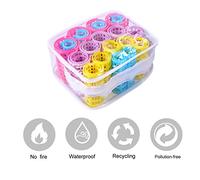 VALICLUD 20piezas Rulos De Pelo Autoadherentes Rizadores De Pelo Sin Calor Rizadores De Peluquería Para Rizos