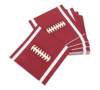 VALICLUD 20piezas Servilletas Desechables De Fútbol Diseño Divertido Para Cumpleaños y Fiestas Para Eventos Deportivos y Celebraciones Familiares Limpieza Fácil y Protección Mesa