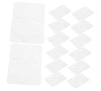 VALICLUD 24piezas Cinta Invisible Para Orejas Corrector Cosmético Almohadillas Para Estabilizar Parches Para Aretes Soporte Para Lóbulo