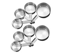 VALICLUD 2Juegos Cucharas Medidoras de Inoxidable con Precisa para Cocina para Ingredientes Sólidos y Kit de Cucharas de Medición Convenientes