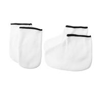 VALICLUD 2pares Kit De Guantes y Botines Para Baño De Parafina Hidratación Profunda Para Manos y Pies Uso Profesional y Personal Spa