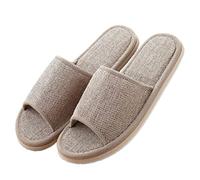 VALICLUD 2pares Zapatillas Antideslizantes De Eva Zapatillas De Verano Para Casa De Algodón Para Habitaciones y Baños