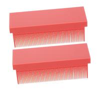 VALICLUD 2piezas Accesorios Para Férulas Eléctricas Peine Eléctrico De Hierro Para Plancha De Pelo Peine Alisador Portátil Herramienta De Para Salón o Hogar