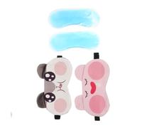 VALICLUD 2piezas Antifaz De Tapa Ojos Para Dormir Antifaz De Gel Frio Para Descansar