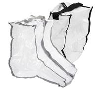 VALICLUD 2piezas Bolsa para Guardar Zapatos Cremallera Bolsa para Zapatos Organizador de Botas de Viaje Hogar Transparente Protección contra Polvo y Humedad