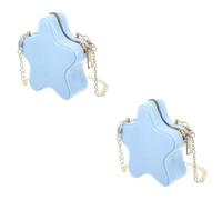 VALICLUD 2piezas Bolso Bandolera De Mujer Estilo Cartoon Bolsa Cruzada Cadena Diseño Elegante para Ocasiones Especiales