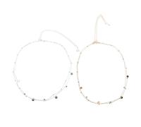 VALICLUD 2piezas Cadenas Cintura con Colgante Joyería Corporal Ajustable de Cadena Vientre para Looks de Fiesta y Vacaciones