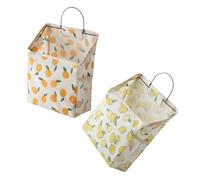 VALICLUD 2piezas Cesta Colgante De Almacenamiento Organizador Colgante para Dormitorio Cesta para Dormitorio para Guardar Cosas La Pared o Puerta del Baño Hecho De Material De Tela Duradero