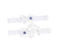 VALICLUD 2piezas Cinturón De Muslo De Encaje Para Novia Accesorios Elegantes Para Bodas Liga De Novia Para y