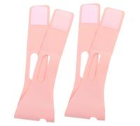 VALICLUD 2piezas Correa Barbilla Antironquidos Unisex Protección Reducción Ruido Correa Ajustable Para Dormir Boca Abierta Mínima Sensación Rosa