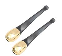 VALICLUD 2piezas Cucharas Metálicas Para Ojos y Facial Cuchara De Herramienta De Maquillaje