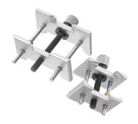 VALICLUD 2piezas De Reparación De Relojes Abrazadera Ajustable para De Reloj Soporte De Tapa Trasera para Relojeros y Joyeros