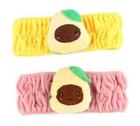 VALICLUD 2piezas Diadema de Aguacate Diademas de Maquillaje Cómodas y Prácticas Cabello Banda Cabello de Maquillaje para Hacerse la Cara