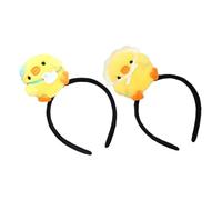 VALICLUD 2piezas Diademas De Pollito Divertidas Dibujos Animados Accesorio De Fiesta Para Cosplay y Disfraces