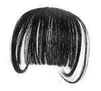 VALICLUD 2piezas Flequillo Falso Clip Para Mujer Flequillo Fino De Postizo De Pelo Natural Accesorios Cabello Para Eventos Diurnos y Nocturnos