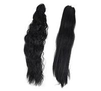 VALICLUD 2piezas Herramientas Para Extensiones De Cabello Peluca De De Caballo Postizo De Cabello Rizado Peluca Natural