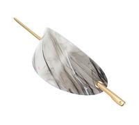 VALICLUD 2piezas Horquillas Acrílicas Ovaladas Para Mujeres Horquillas Para Peinar Cabello Decoración De Pelo