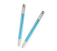 VALICLUD 2piezas Lápiz De Microblading Para De De Manual Para Salones De y Casa Color Azul Para Rellenar y Definir