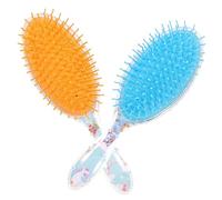 VALICLUD 2piezas Peines De Reutilizables Cabello Cepillo Desenredante Peine De Masaje Para Mujeres Ovalado Adecuado Para Peinar y Alisar El Cabello