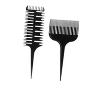 VALICLUD 2piezas Peines Para Teñir El Cabello Peine Profesional De Barbero Kit Coloración Salón
