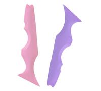 VALICLUD 2Piezas Silicone Eyeliner Templates Easy Makeup Tool For Precise Eye Liner Application For All Occasions