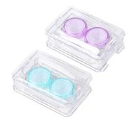 VALICLUD 2piezas Soporte para Lentes Estuche para Guardar y Limpiar Diseño Elegante y Resistente para
