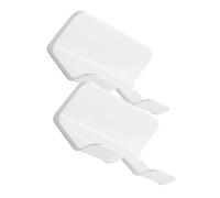 VALICLUD 2piezas Soporte Secador Pelo Montado Pared Sin Taladro Organizador Para Baño Con Ranura Para Cable Estante Para Secadora Para Hogar y Peluquería