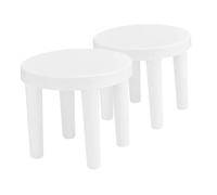 VALICLUD 2piezas Taburete Infantil Antideslizante Taburete Pequeño para Niño Niña para Baño Cocina Cambio De Calzado Seguro y Estable