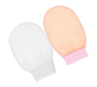 VALICLUD 2piezas Toallitas De Baño Exfoliantes Unidades Guantes De Ducha Herramientas De