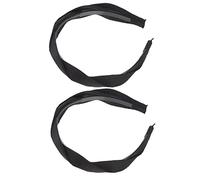 VALICLUD 2piezas Trenzada Cruzada Diadema Retorcida Retro Adorno Cabello Cinta Pelo Mujer Estilo Vintage Para Fiestas o Uso Diario